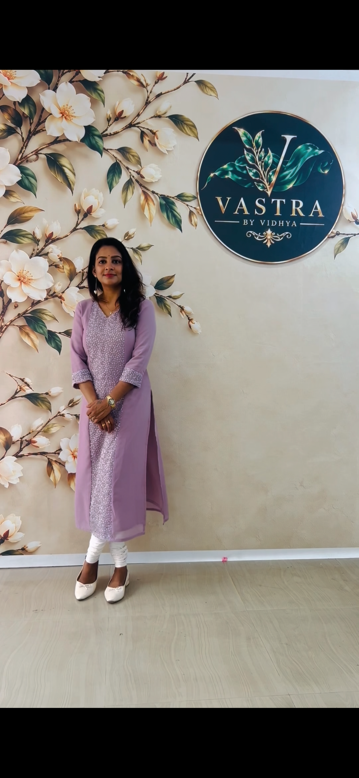 Georgette stitched kurthi